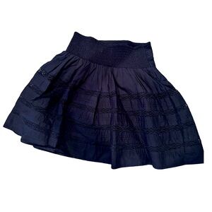 Scotch & Soda Girls Ruffle Skirt Super Cute Worn 1 time Navy